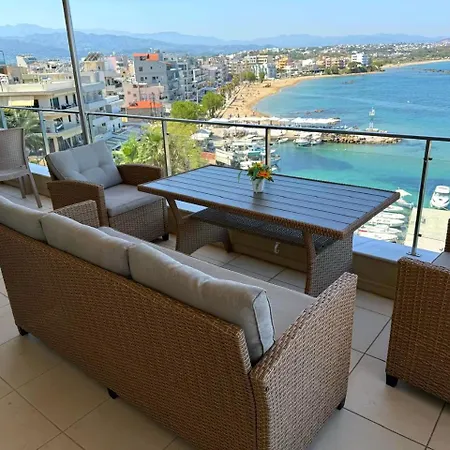 Panoramic Sea View Apartman Hriszí Aktí Haniá