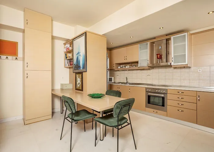 公寓 Panoramic Sea View 干尼亞